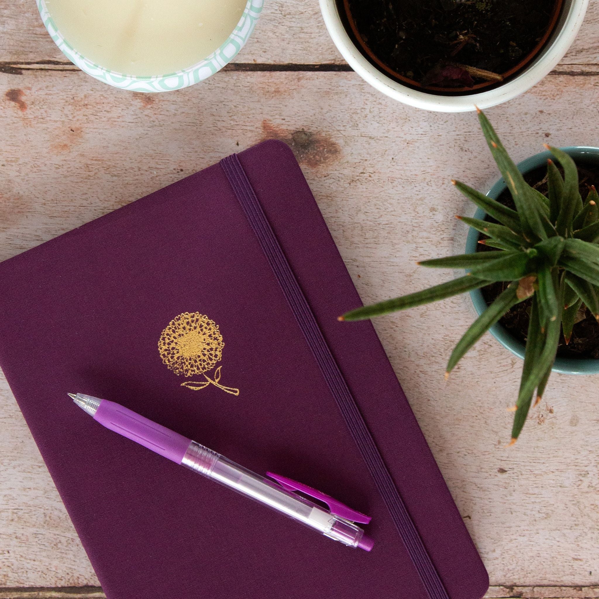 Heart-Flower Notebook