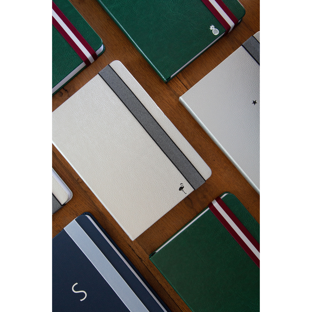 A5 Lined Faux Leather Notebook (Customisable)