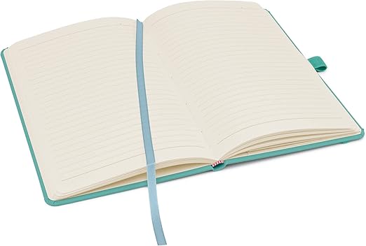 Planoova Notes London Eco A5 Hardcover Notebook – Lined, Dark Grey