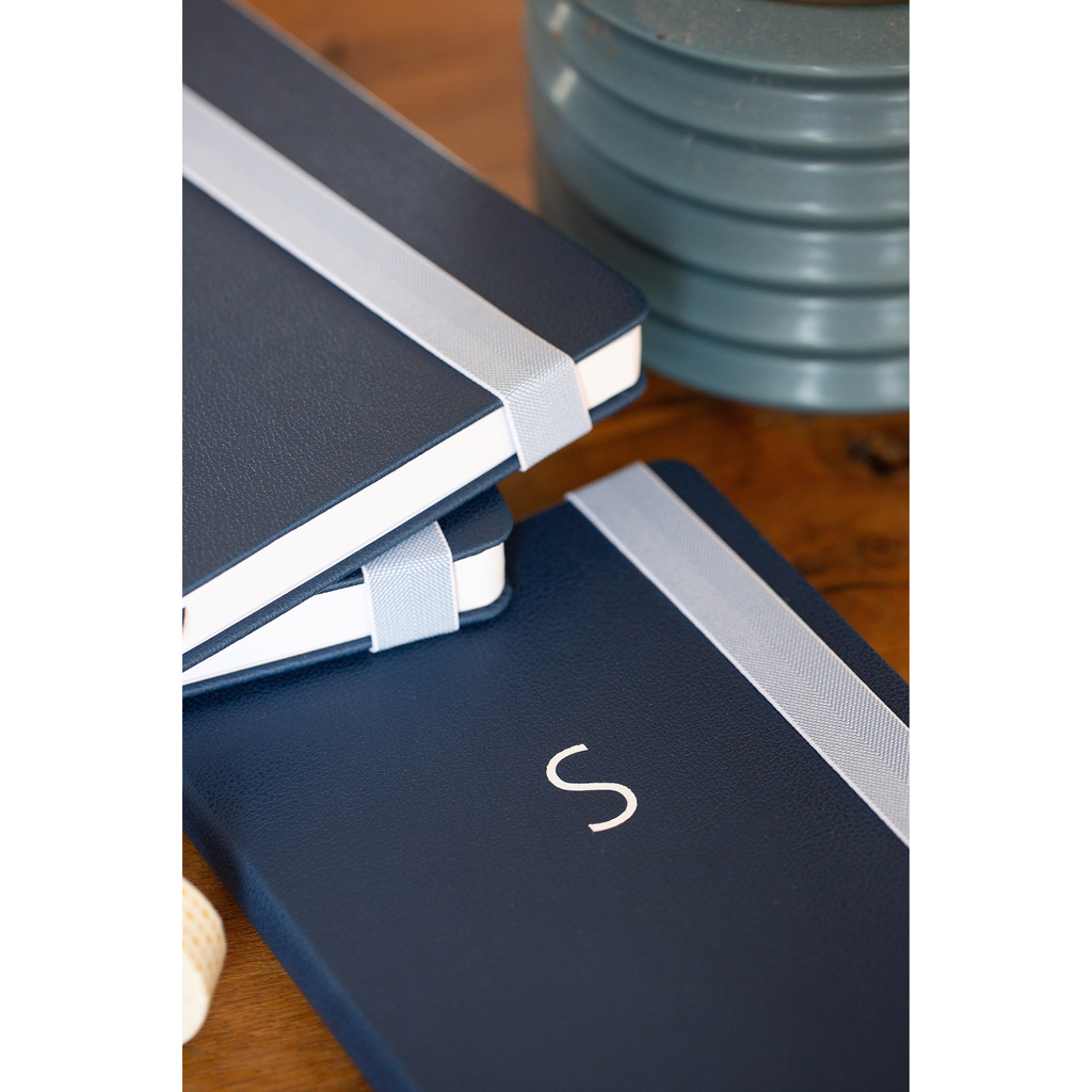 A5 Dot-Grid Faux Leather Notebook (Customisable)