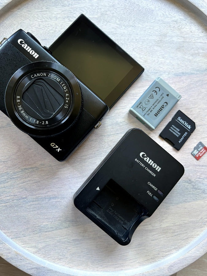 Lightly Used Canon PowerShot G7 X Mark III Digital Camera | Compact 4K Vlogging Camera | 20.1MP CMOS | Wi-Fi & Bluetooth