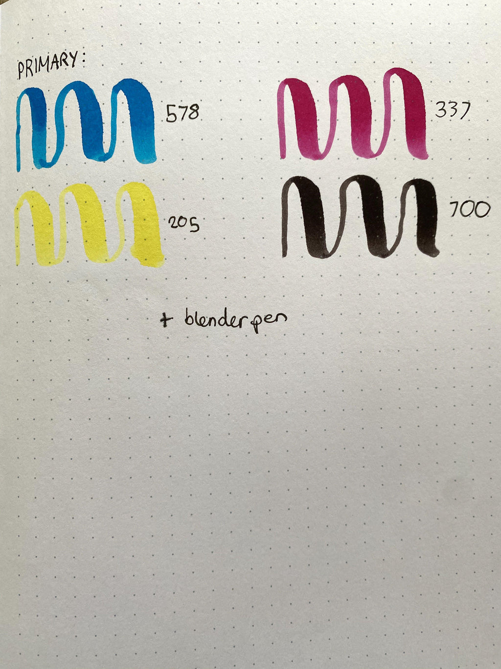 Ecoline Brush Pen - set of 5 (various)