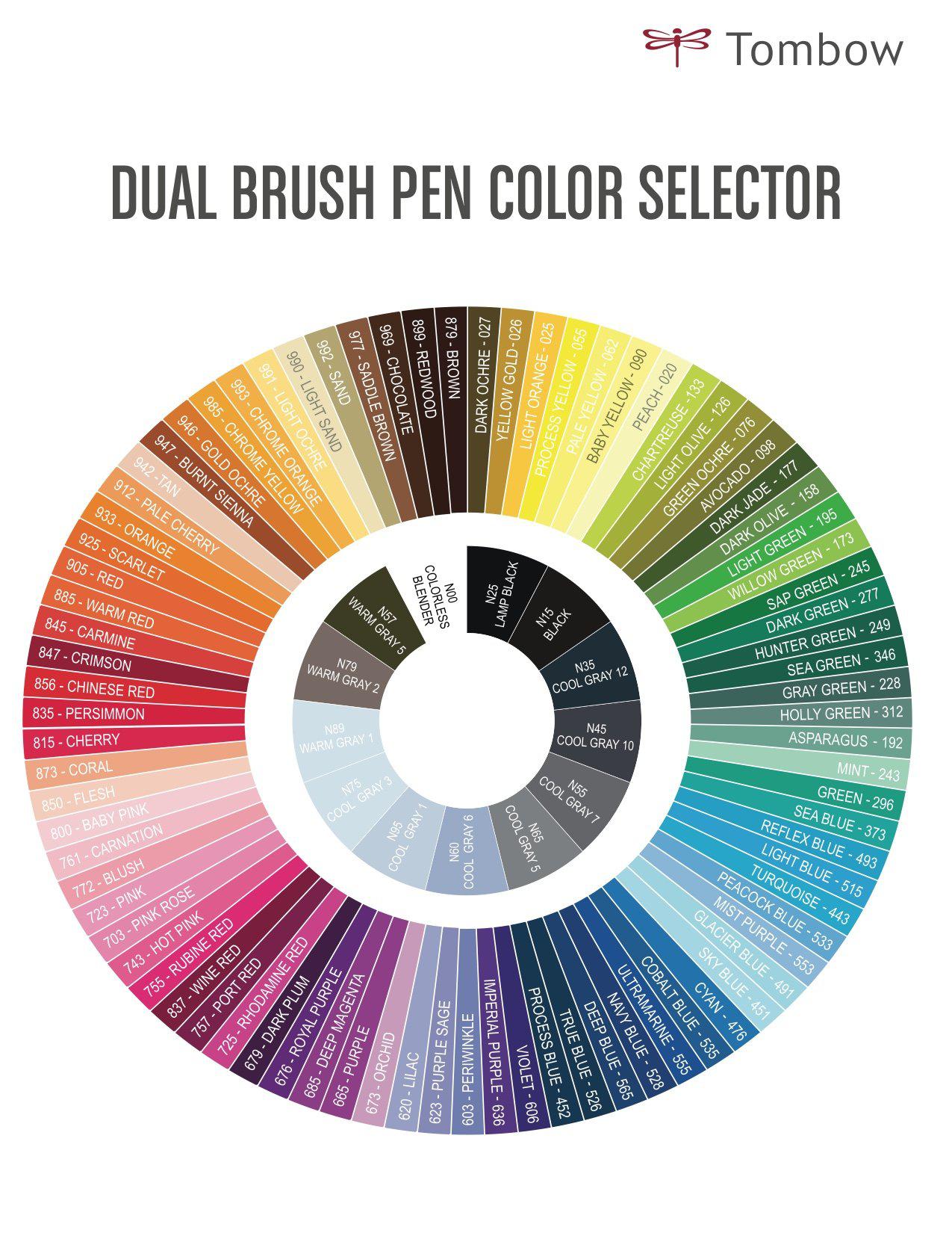 Tombow ABT Dual Brush Pens (individual)