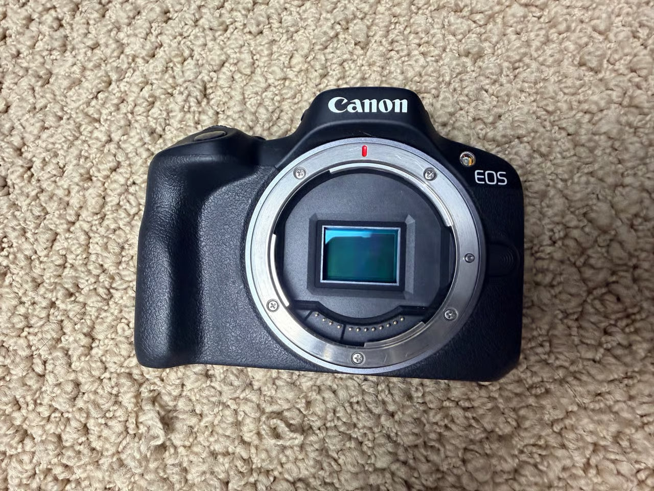 Canon EOS R50 Mirrorless Camera Body, Bag + Artman Batteries & Comica Microphone