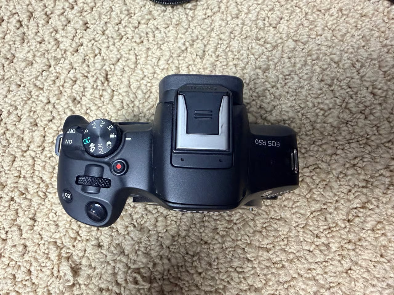 Canon EOS R50 Mirrorless Camera Body, Bag + Artman Batteries & Comica Microphone