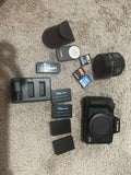 Canon EOS M50 Mirrorless Camera with 15-45mm Lens Battery Charger 24.1MP 4K