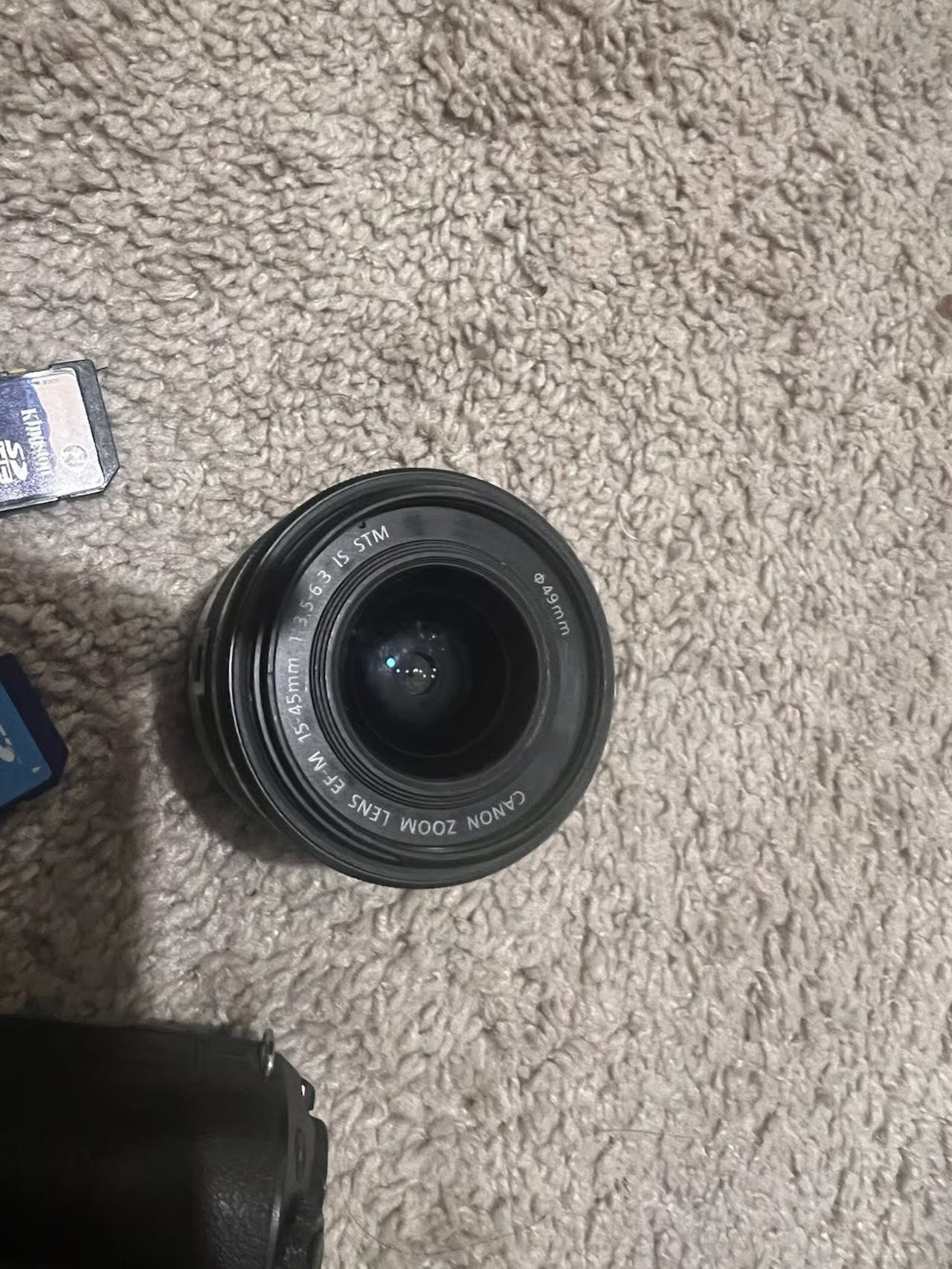 Canon EOS M50 Mirrorless Camera with 15-45mm Lens Battery Charger 24.1MP 4K