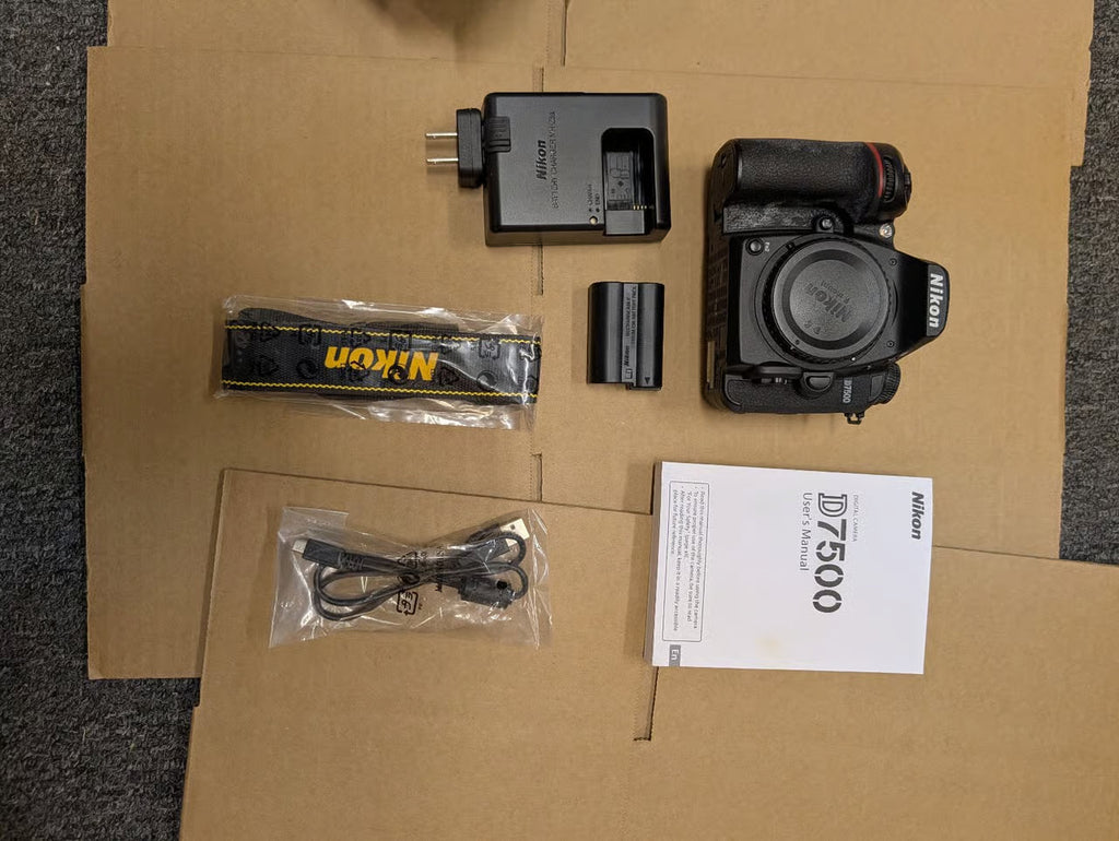 Nikon D7500 DSLR Camera 20.9MP DX Format Digital Camera Photography Bundle