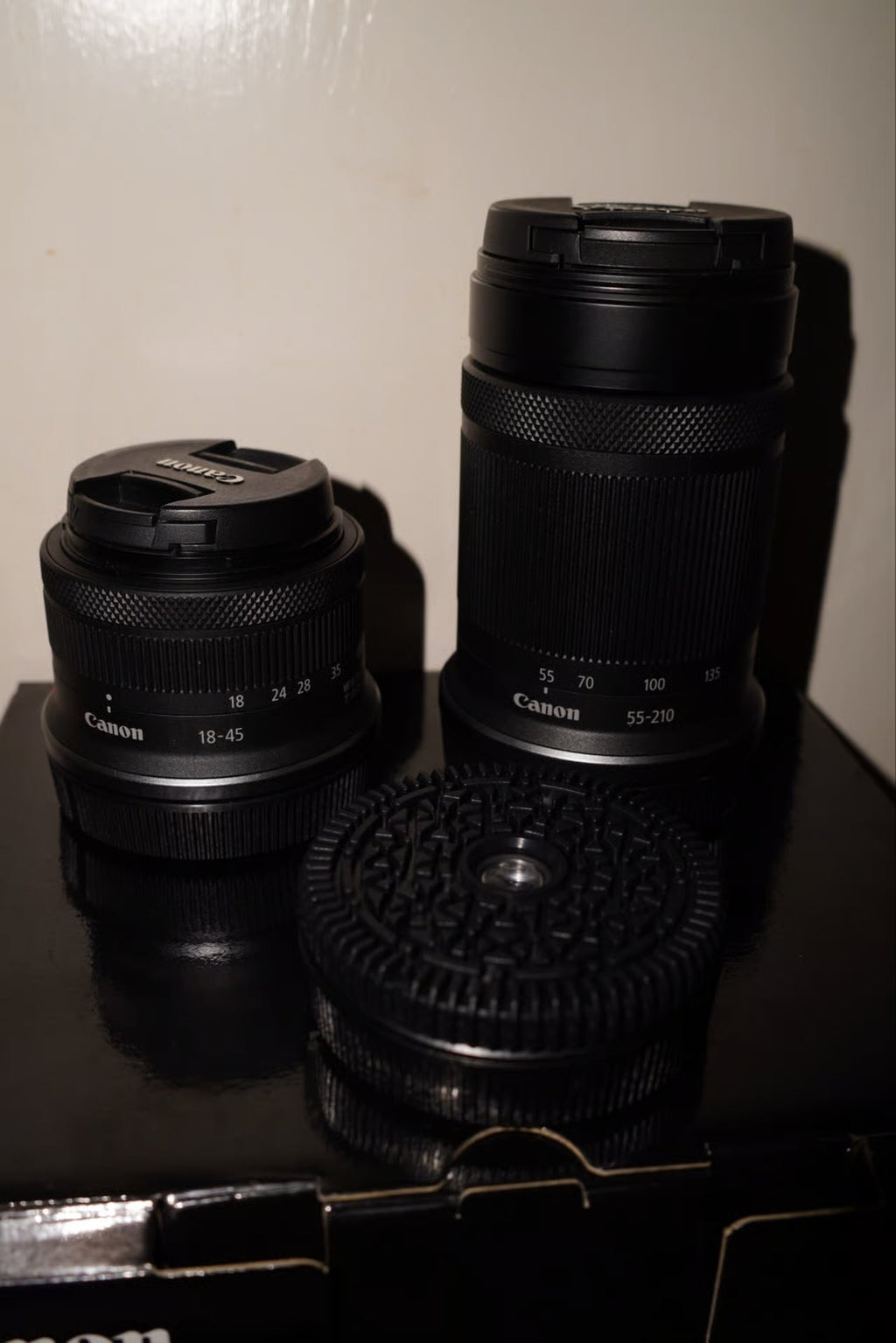 Canon EOS R50 Mirrorless Camera Kit 18-45mm & 55-210mm Lenses 24.2MP 4K WiFi