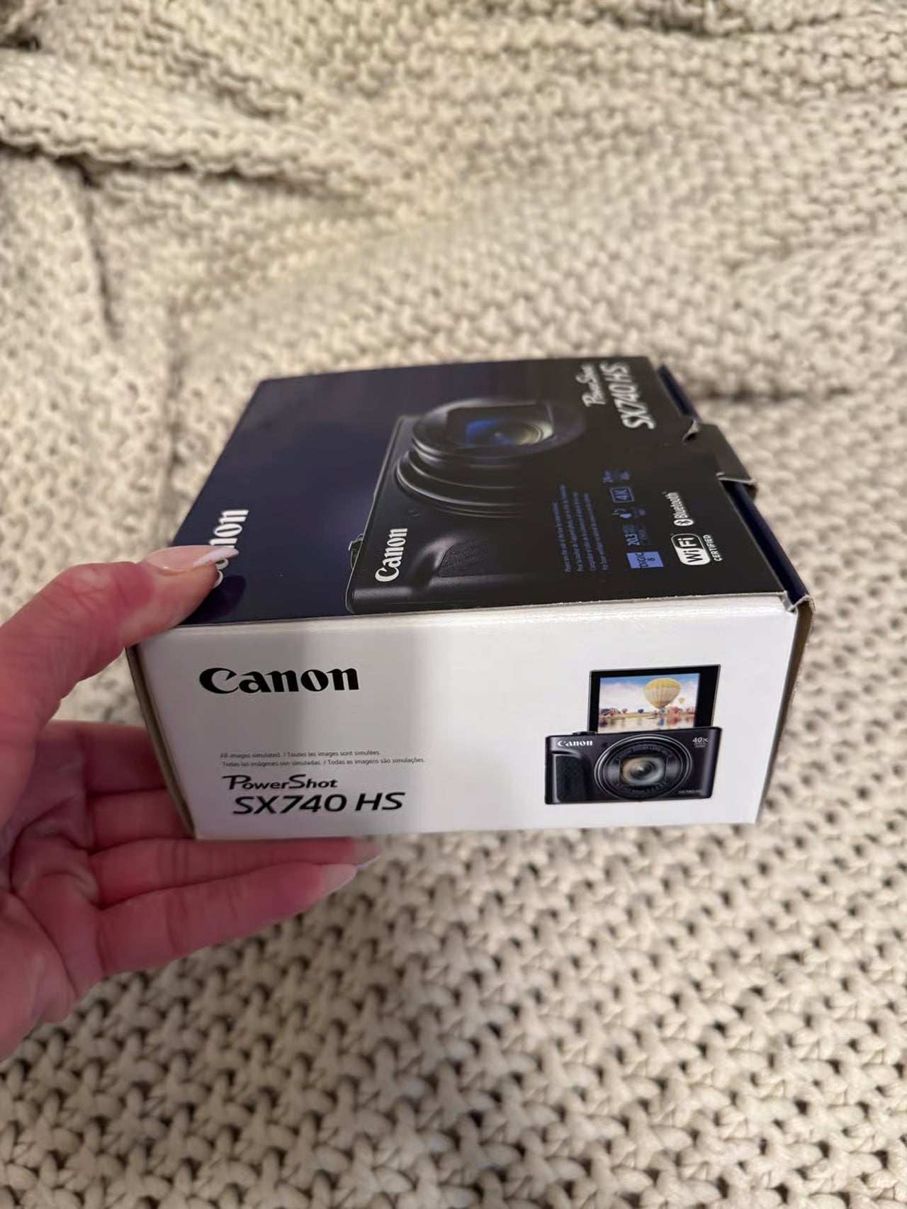 Canon PowerShot SX740 HS Compact Camera with 40x Optical Zoom
