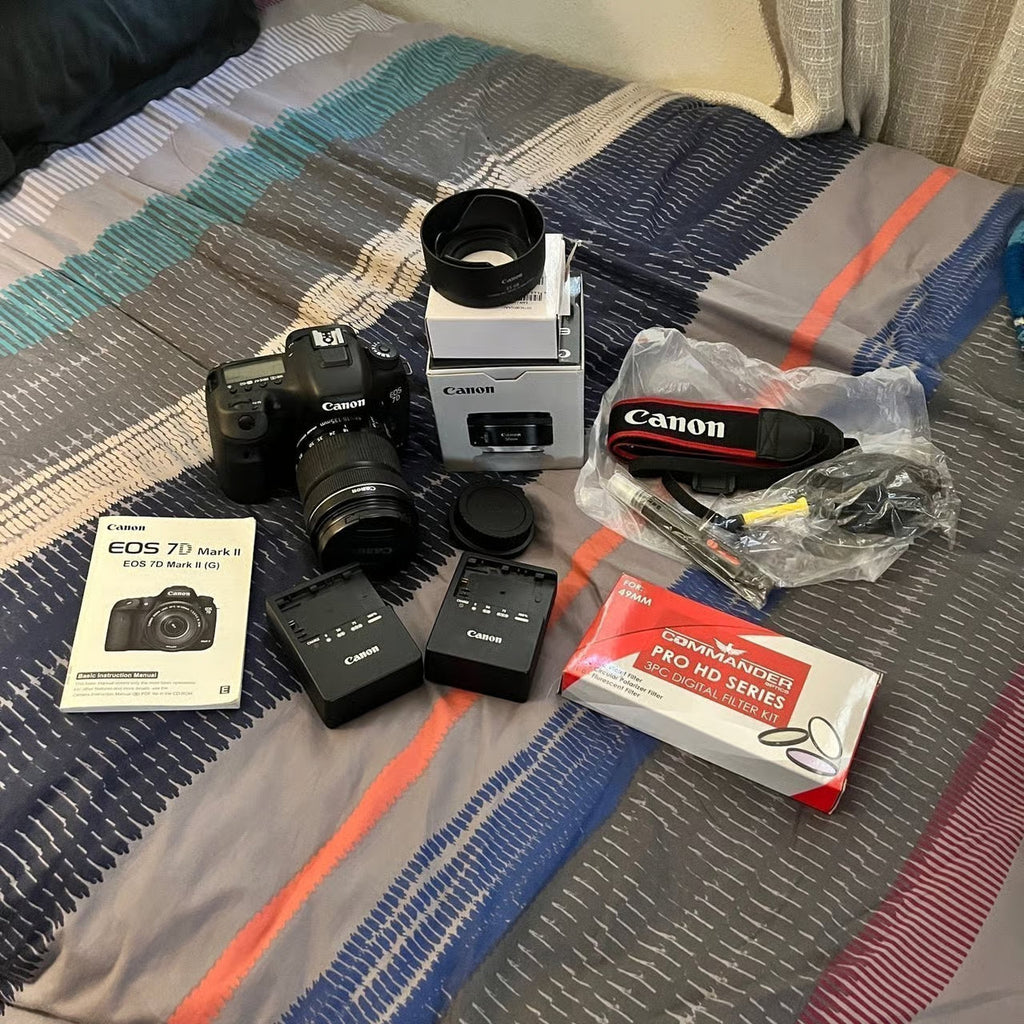 Canon EOS 7D Mark II DSLR Camera with 18-135mm IS STM Lens Photography Kit
