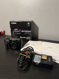 Canon PowerShot G7 X Mark II Compact Camera - Black + SD card